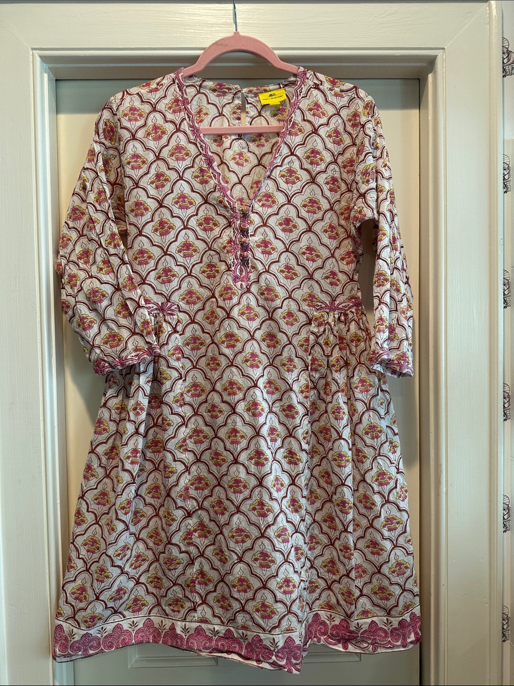 Roller Rabbit Block Print Dress